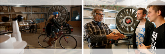 Testing of bicycling comfort in strong wind gusts and discussion of obesrvations